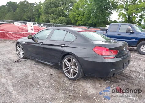 2014 BMW 640 из США, поврежденный, VIN WBA6A0C50ED317577